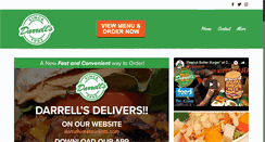 Desktop Screenshot of darrellsrestaurants.com